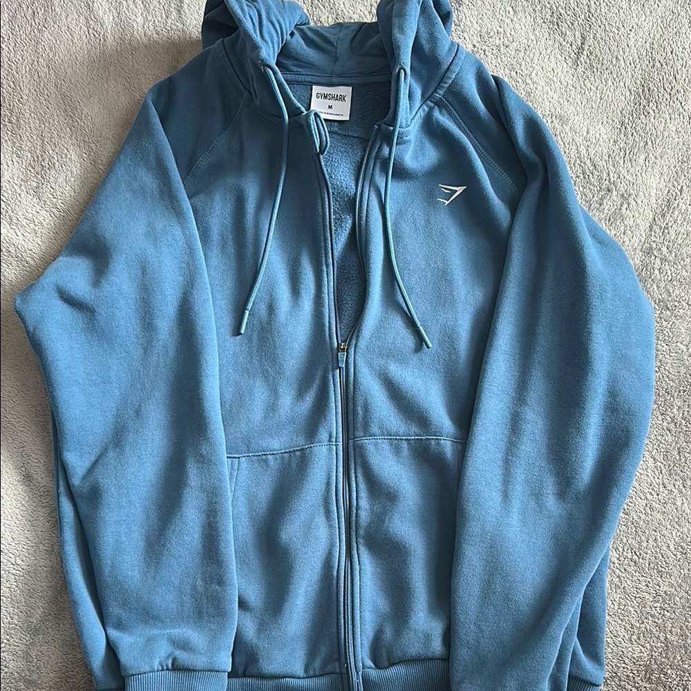 Gymshark Teal Full-Zip Hoodie